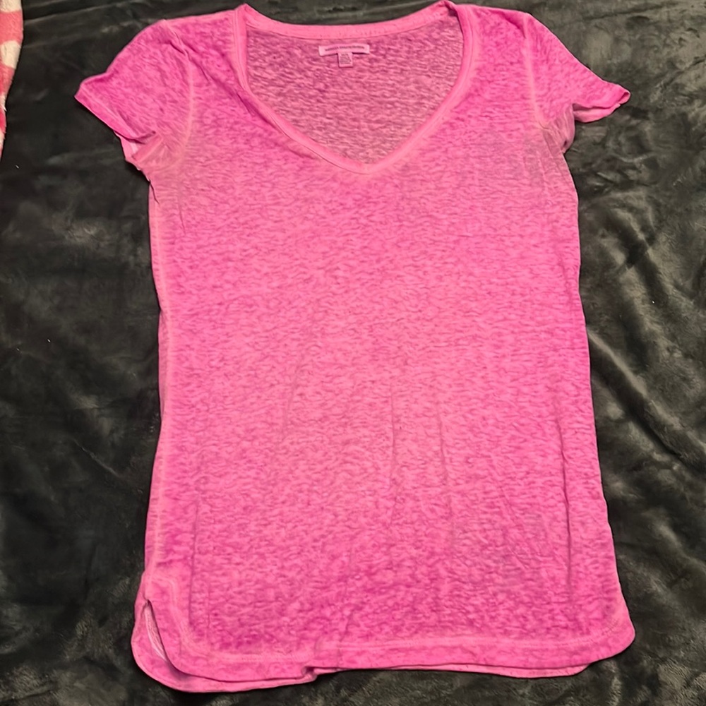 Pink American eagle short sleeve top